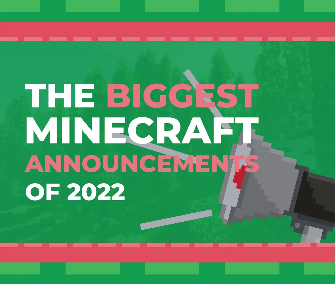 Biggest Minecraft Announcements of 2022 Header Image