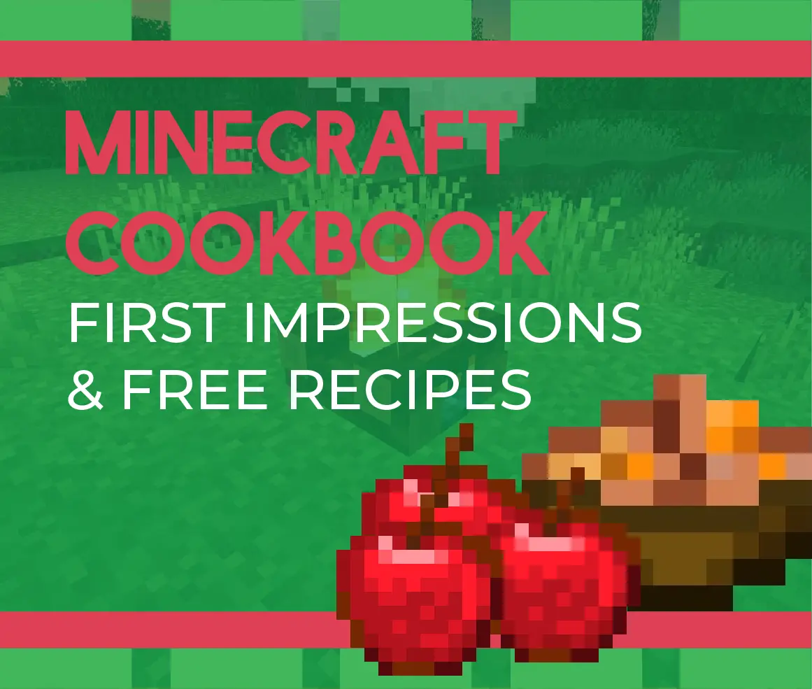 Official Minecraft Cookbook Header Image