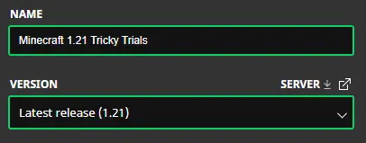 Minecraft 1.21 Tricky Trials Installation Screenshot